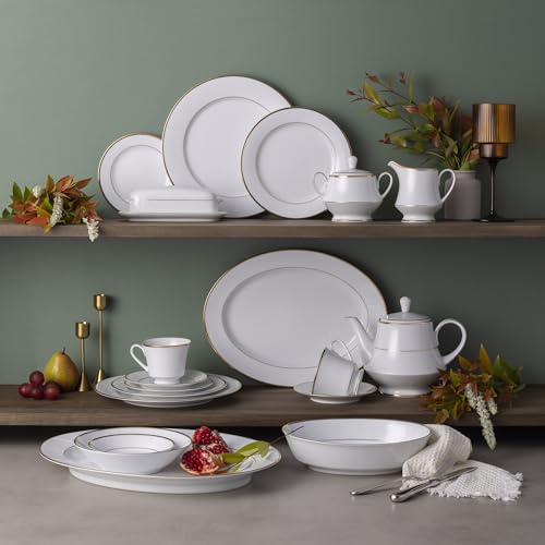 Noritake Heritage Set of 4 Bread & Butter/Appetizer Plates, 6.25" - Image 10