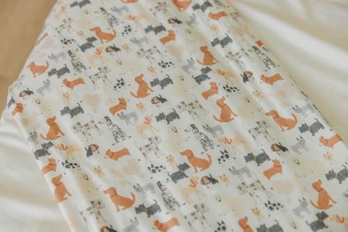 Image of Copper Pearl Jumbo 3-Layer Baby Blanket: Soft Baby Quilts for Boys and Girls | Breathable, Cozy, Toddler Blanket | Baby Quilt for Newborns | 60x72 Premium Material | Rufus