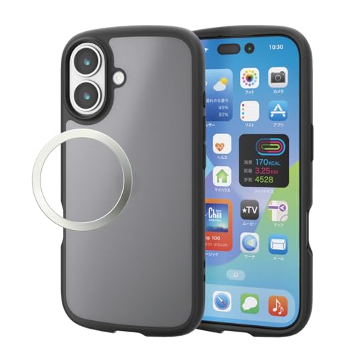 GR iPhone 17 P[X Jo[ NA ϏՌ Ռz nCubh ^ y Xgbvz[t SGA[NbV Xgbvz_[V[gt TOUGH SLIM LITE }bgubN PM-A25ATSLFCBKM