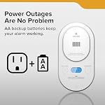 Kidde Carbon Monoxide & Explosive Gas Alarm, Plug-in & AA Battery, COPDLG - Image 3