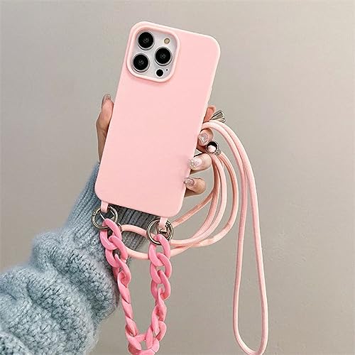 Coque collier iPhone 12 Pro avec cordon réglable pour garder les mains libres en voyage
