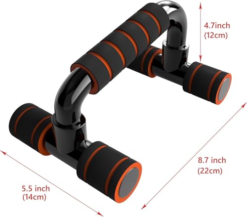 Image of SKYCELL Push Up Bar for Home Workout: Enhance Your Chest & Arm Strength [Capacity:120 KG] | Push up Stand for Home Gym with Non-Slip & Comfortable Grip | Home Gym Eqipement for Men & Women
