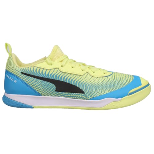 PUMA Mens Ibero Iii Soccer Cleats Indoor - Blue, Yellow