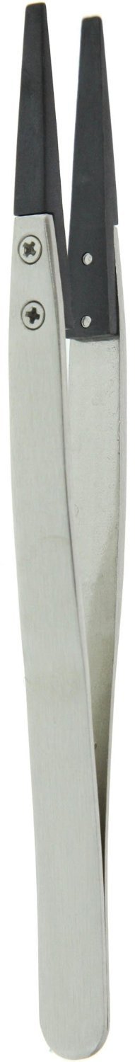 SE Fine Point antistatisch Pinzette mit gebogener Spitze, TW605PT
