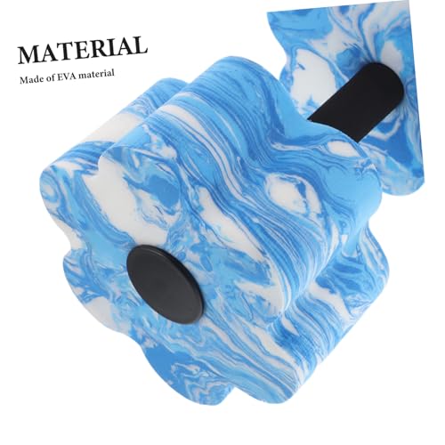 Mancuernas acuáticas para yoga y fitness color azul miniatura 3