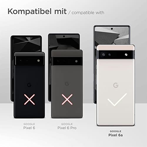 Étui de protection Google Pixel 6a anti-rayure avec porte-carte