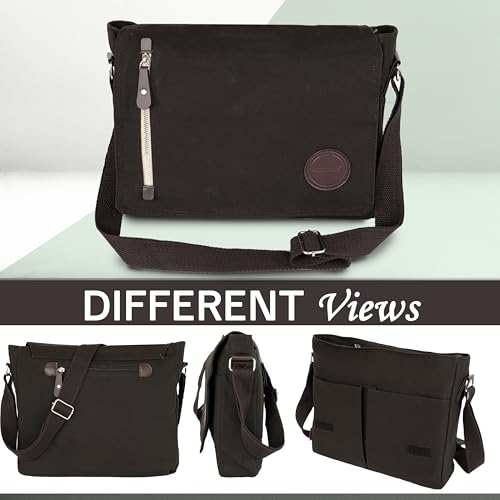 Image of Storite Sling Cross Body Travel Office Business Satchel Messenger One Side Shoulder Bag for Men & Women
