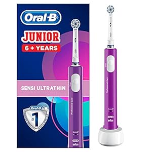 Oral B Junior Oplaadbare Elektrische Tandenborstel Voor Kinderen Van 6 Jaar En Ouder, Lila