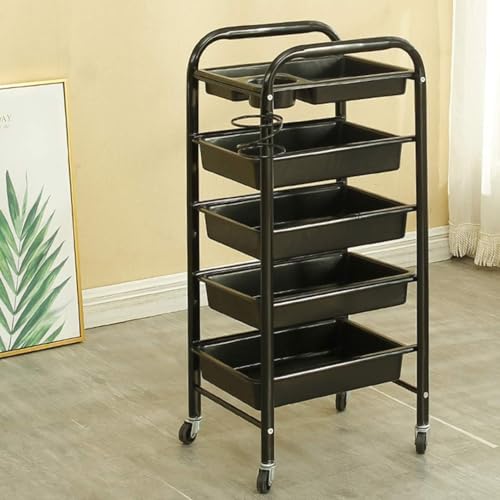 Chariot de salon à 4 tiroirs idéal pour organiser le matériel de coiffure - 2