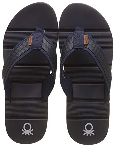 United Colors of Benetton Men Navy Flip-Flops-8 UK/India (42 EU) (19P8CFFPM237I) (B07L5R4BY4) Amazon Price History, Amazon Price Tracker