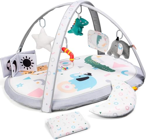 Lupantte Baby Spieldecke, 2 Austauschbaren Bezügen,Spielmatte mit...