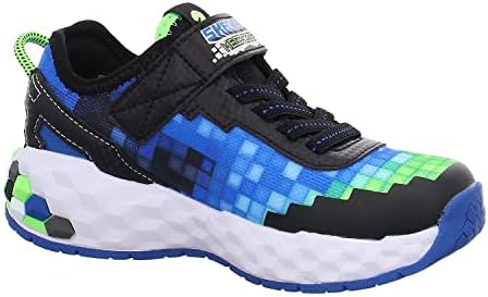Skechers Kids Boy's Mega-Craft 2.0 Sneaker, Black/Blue/Lime, 4 Big Kid | Image 6