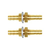 Vista 16 de Joywayus - Válvula de unión de combustible de 1 pulgada con estrías para manguera, acoplador de cabezal de paso, válvula de intersección y división