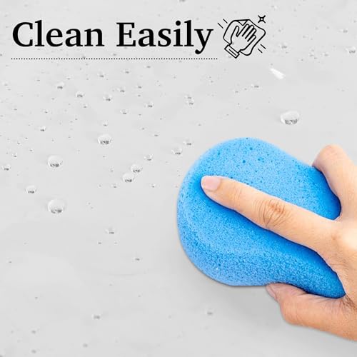Rideau de douche anti-moisissure transparent en PEVA sain et facile à nettoyer - 6