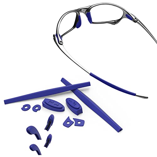 ThunderClap イヤーソック ノーズパッド For Oakley Juliet - ブルー