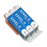 BCI-326XL C 純正品併用 シアン 3本 CANON