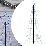 sapin lumineux exterieur 【Fantastique lumière de sapin de Noël :】 la lumière de Noël d'extérieur a de magnifiques guirlandes lumineuses, qui vous emmèneront dans un monde de conte de fées et créeront une merveilleuse ambiance de Noël autour de votre maison !