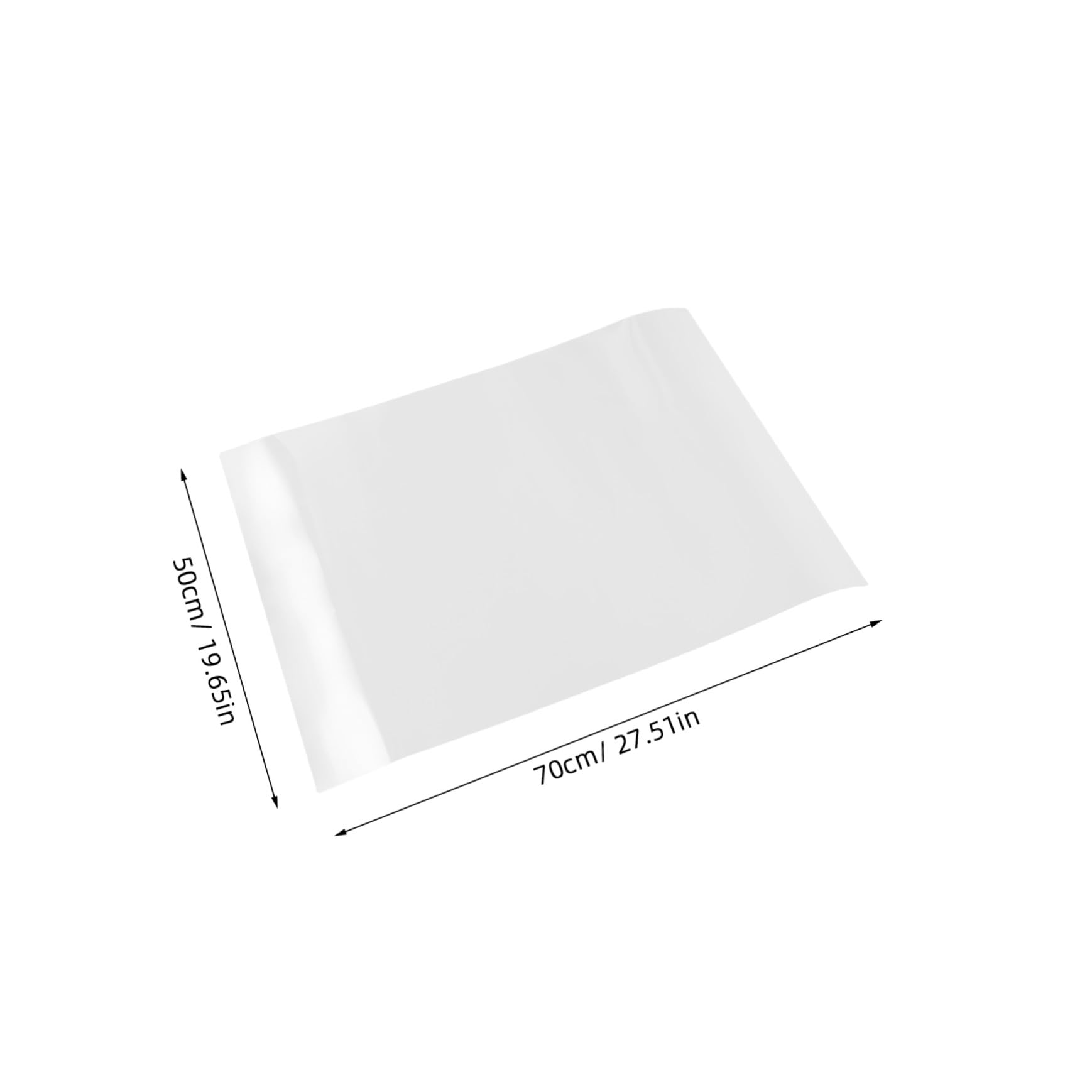 BESPORTBLE Feuille Lenticulaire Invisible Pet Légère et Flexible pour Accessoires de Magicien, Bouclier D'invisibilité Blanc Adapté aux Performances sur Scène