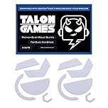 2Sets of TALONGAMES Rounded Curved Edges Mouse Feet Skates Compatible with Logitech G502 X Wired / G502 X Wireless Gaming Mouse Feet Replacement, 0.8mm, Pure PTFE Material with Super Smooth Glide Pads