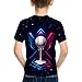 Baseball Drip Shirt for Boys Girls Youth Neon Streetwear Tee for Kids and Teen Baseball Game Day Fans