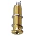 Jack Inlet Outlet Cilindro Roscado de Entrada para Pastilla de Bajo -...