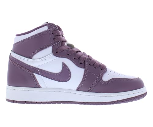 Image of Nike Air Jordan 1 Retro High Original Leather GS Girls Shoes