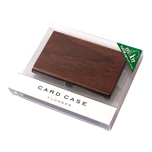 Card CASE, Stainless Case for Business Cards with an Accent of Precious Wood (Cherry)4