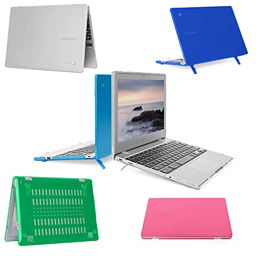 Carcasa rígida mCover para Samsung Chromebook 4 de 11,6 pulgadas en color aqua resistente 4
