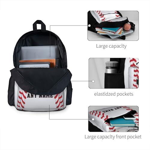 Custom Backpack Personalized Baseball BackPacks for Men Women Customized Laptop Bag for Work Travel Camping2