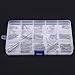 Split Cotter Pins, 150Pcs 15 Kinds 304 Stainless Steel Split Cotter Pins Kit M1 M3