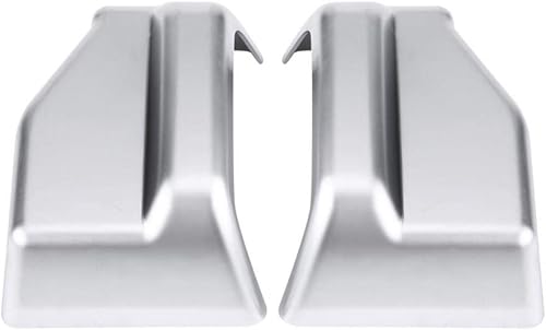 Keenso - 2 fundas decorativas para cinturón de seguridad de seguridad, color plateado para clase E, W212, W213, clase S, W222, modificación interior