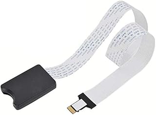 Adapter Extender Cable, 62cm SD Card Extension Cable Expander Adapter Flexible Cable Male TF Flash Memory Card Kit
