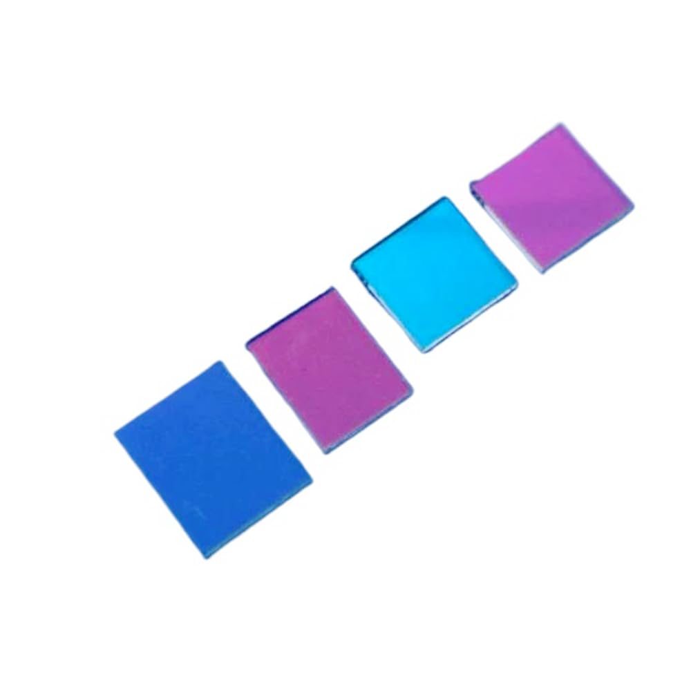 Lentille de verre laser anti distorsion pour faisceau de lumière rouge verte bleu 5pcs