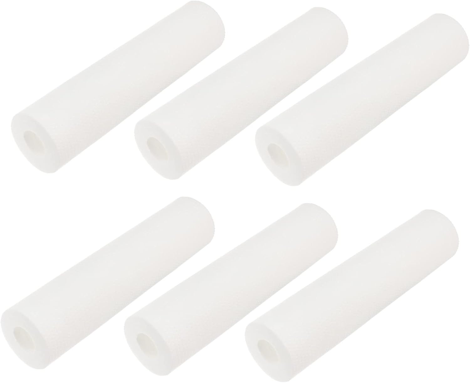 Balacoo 6pcs Sediment Water for Whole House Filtration Replacement Filters Compatible with Standard Ro Systems High Pressure Resistant Easy Install Hard