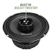 Timpano 6.5 Inch Car Coaxial Speakers 1200 Watts per Pair TPT-CX6-4 TPRO, 2-Way PRO Audio Premium Speaker 4 Ohm, Grill Included - Great for Car Stereo Sound System (Pair)