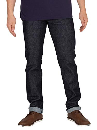 Edwin Herren ED-80 Slim Jeans, Blau (Rinsed F900), 36W / 34L