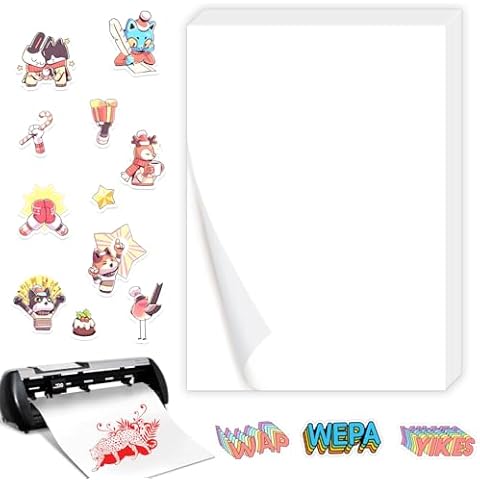 30 Sheets Matte Waterproof Vinyl Sticker Paper Cover