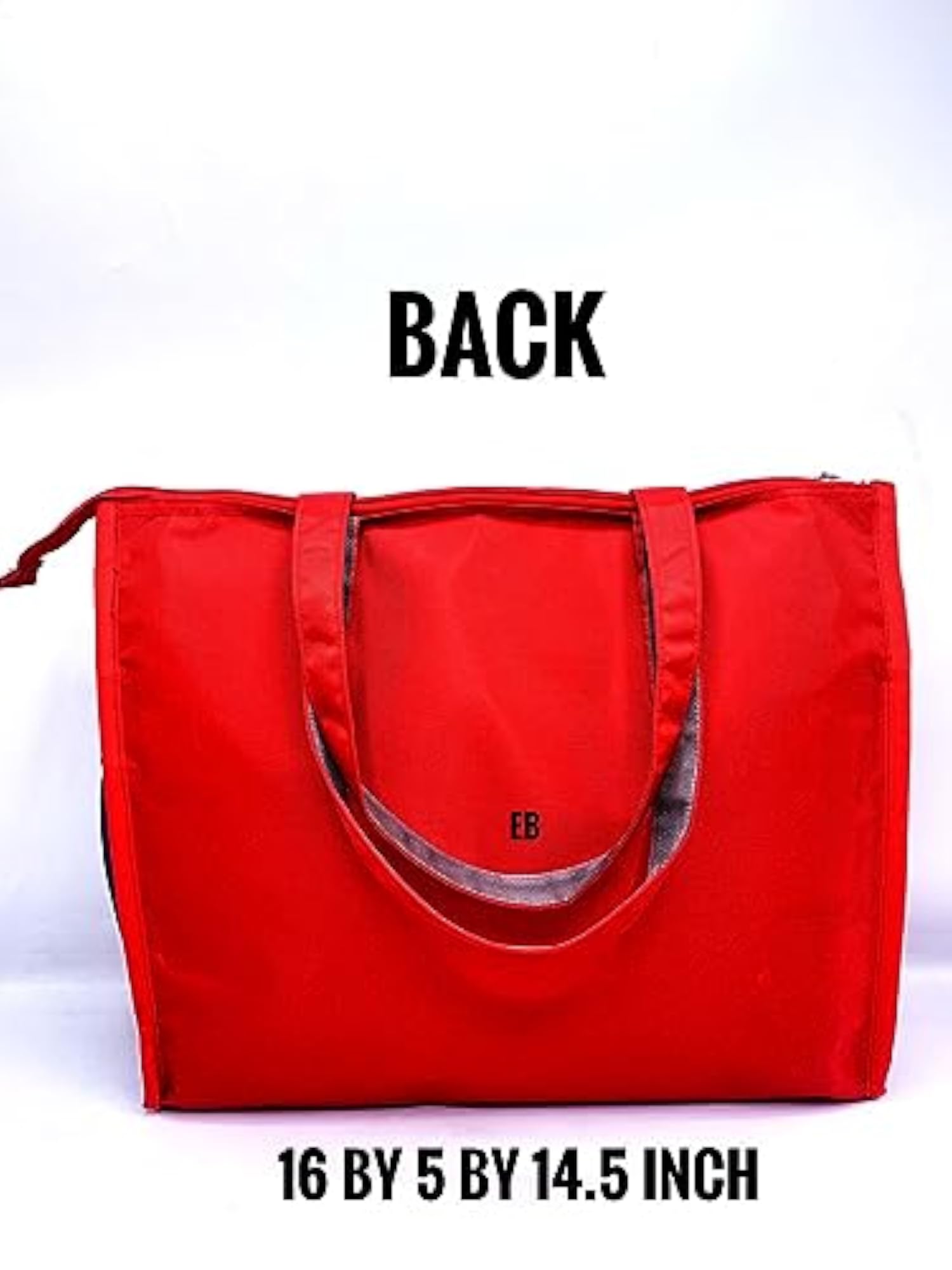 Red Little Dino Printed Jumbo Size Drawing Tote Bag