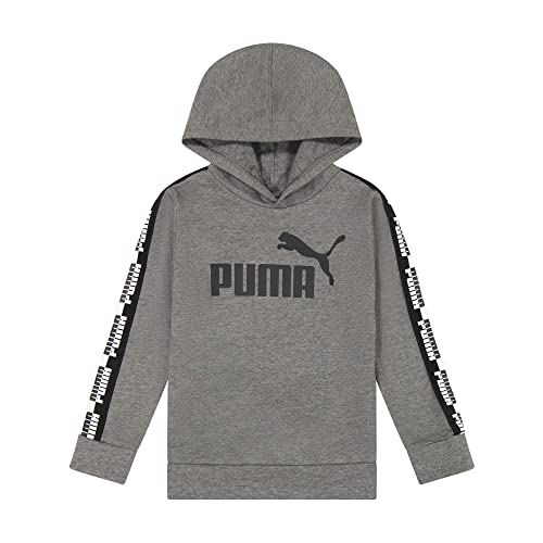 PUMA boys Fleece Pullover Hoodie & Jogger Set4