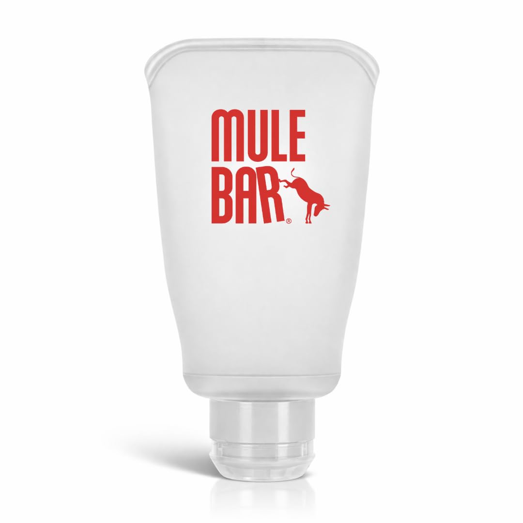 MULEBAR - Reusable Soft Flask - Silicone Water Bottle for Energy Gel - Trail Running, Marathon & Cycling - Waterproof, Lightweight - BPA Free - 150ml โ image 1