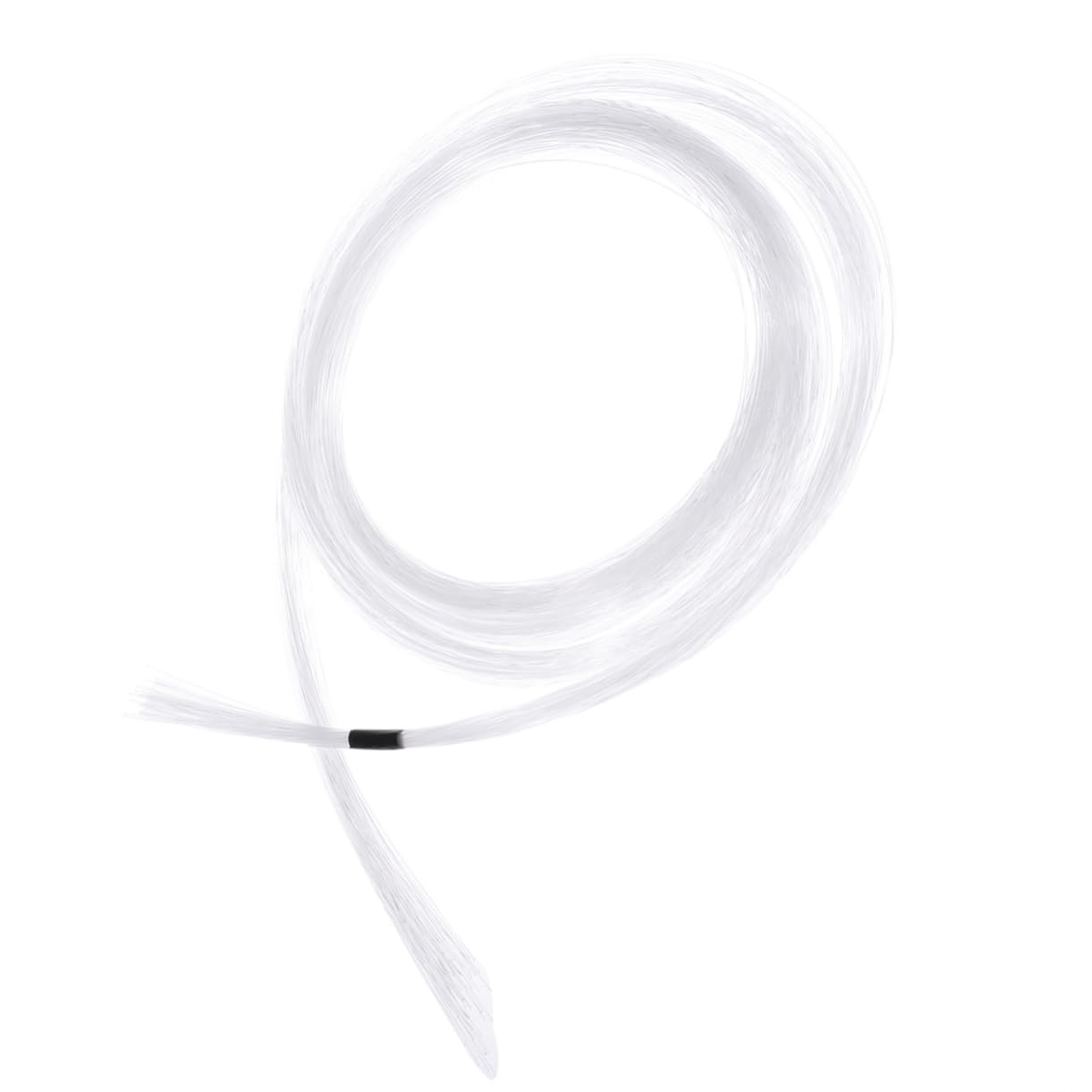 DOITOOL 100pcs 0.75mm Led Fiber Optic Lights 2m Long High Transparency Decorative Fiber Optic Lights for