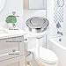 Upgrade Your Toilet with 38mm Single Push Button - Durable ABS, Tool-Free Installation, Customizable Rod