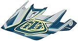 Troy Lee Designs D3 Helmvisier (CM), Reflex, gray/yellow, 157090950