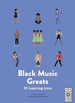 Hardcover Black Music Greats Book