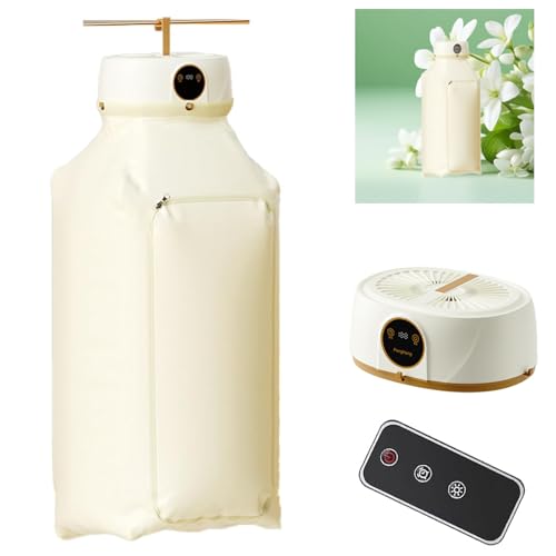 Portable Clothes Dryer, Hands-Free Automatic Drying Machine for Apartments, RVs, Dorms | Foldable, Energy Efficient | Perfect for Small Spaces