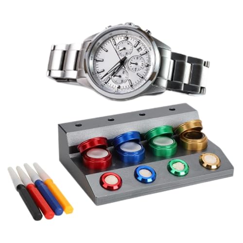 Piatto Oliatore per Orologi in Ceramica, Guscio in Metallo, Design a Gradini, per Orologiai
