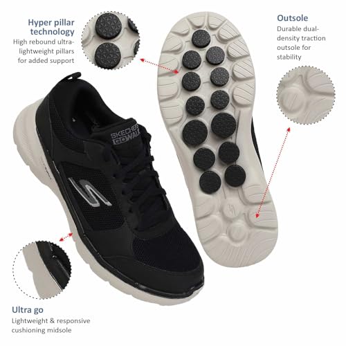 Image of Skechers Mens GO Walk 6 - Bold Knight Slip-on Walking Shoes