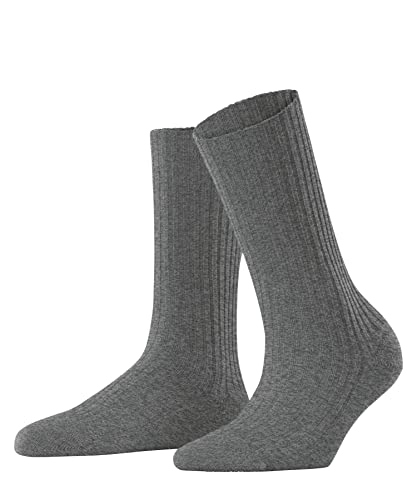 Image of FALKE Women's Cosy Wool Boot Socks, Warming, Merino Cashmere, Crew Length, Light Stockings, Trendy Clothing, 1 Pair