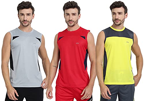 Image of FTX Men's Solid Regular Fit T-Shirt
