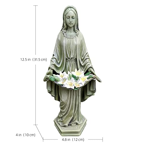 Chrui Virgin Mary Outdoor Garden Decor Statues, Outdoor Patio Angel Art Garden Cemetery Decorations Statue For Patio, Lawn, Yard Decoration , Housewarming Garden Unique Gift #TOP1